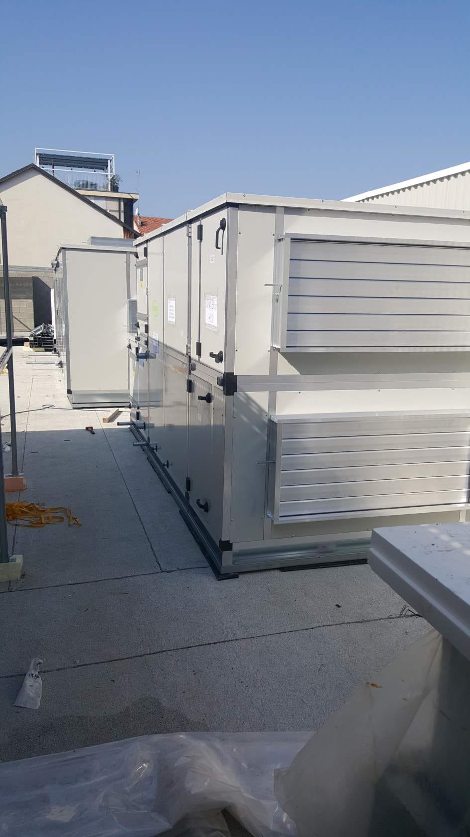 Unități de ventilare pe acoperiș