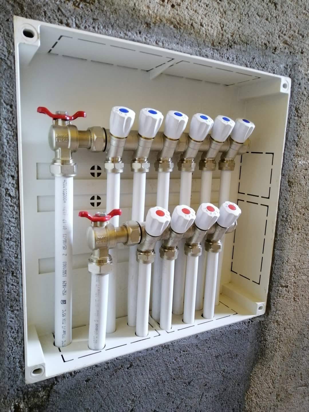 Cutie distribuitor încălzire